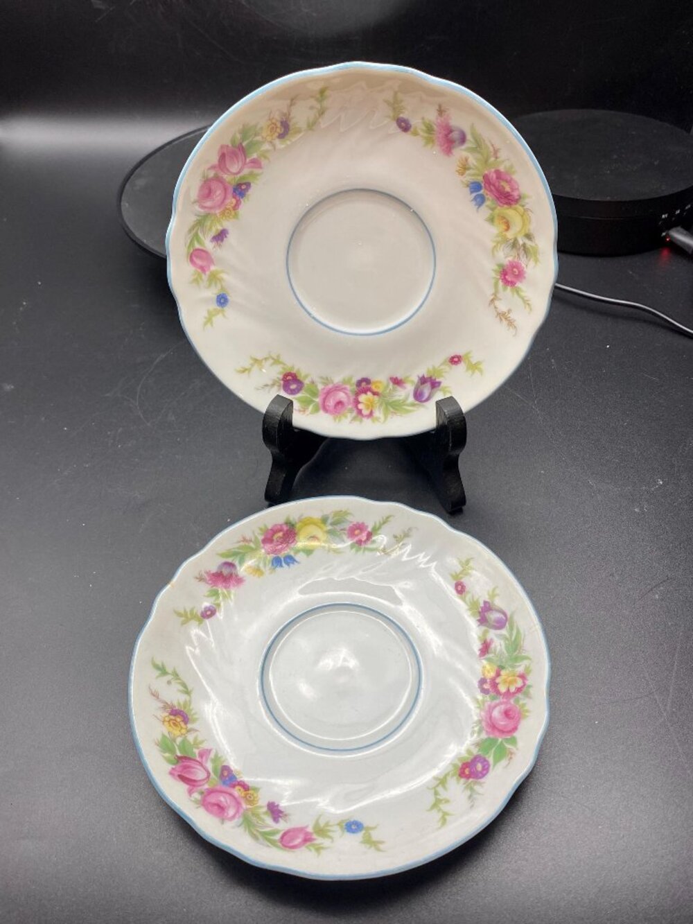 Johann Haviland Floral Saucers
